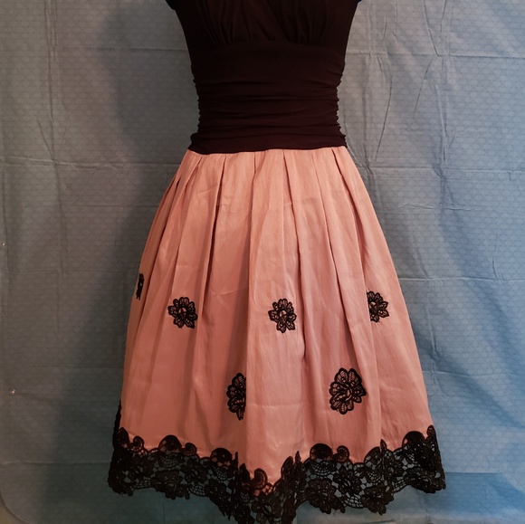 80's does 50's evening dress - Picture 2 of 4